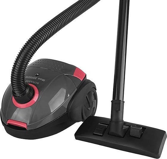 Aspirateur 2000W - 1.5L - Gris/Rouge SVC-9031 SONASHI – Image 2