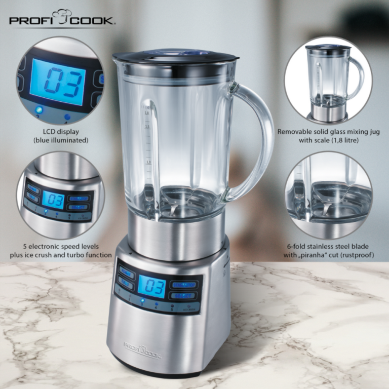 Blender Multifonctions 1.8L 1200W ProfiCook PC-UM 1006 – Image 2