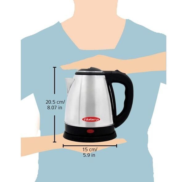 Bouilloire Électrique Sans Fil 1.8L 1500W Multismart MS-KT1011 – Image 2