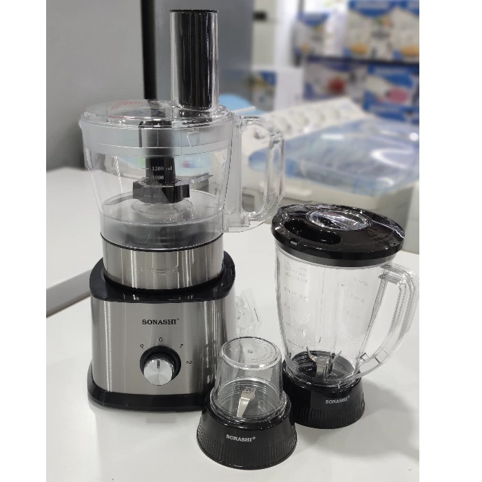 Robot Multifonction Parfait Pour Votre Cuisine 600W SONASHI SFP-918 – Image 2