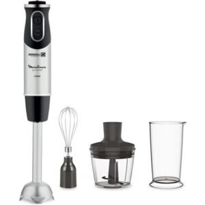 Bras Mixeur 3en1 10 Vitesses Avec Hachoir Et Bol 800mL 1000w Moulinex DD655810