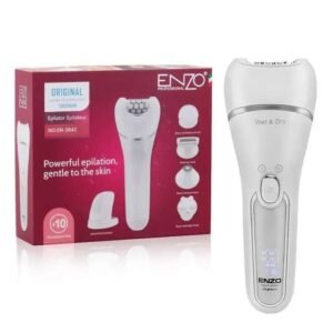Epilateur sans fil avec 10 accessoires  ENZO EN-5842 Original