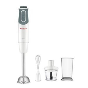 Mixeur Plongeant Multifonction Moulinex 800W, 10 vitesses + Pulse, Pied métal amovible - Moulinex Original DD642110