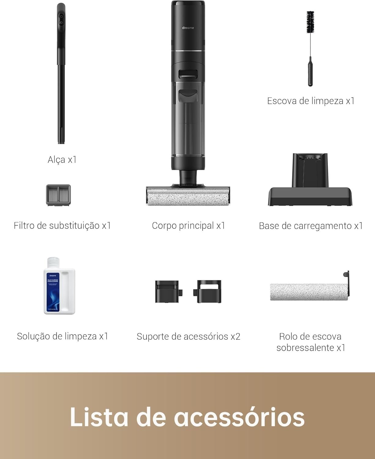 Aspirateur Eau et Poussière Intelligent sans Fil Dreame H12 Pro – Image 8
