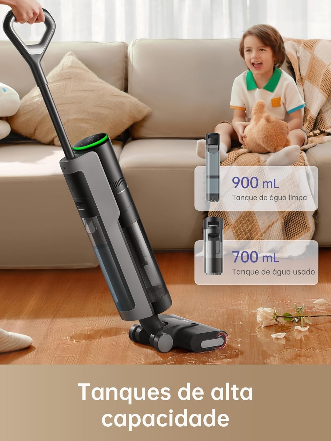 Aspirateur Eau et Poussière Intelligent sans Fil Dreame H12 Pro – Image 7
