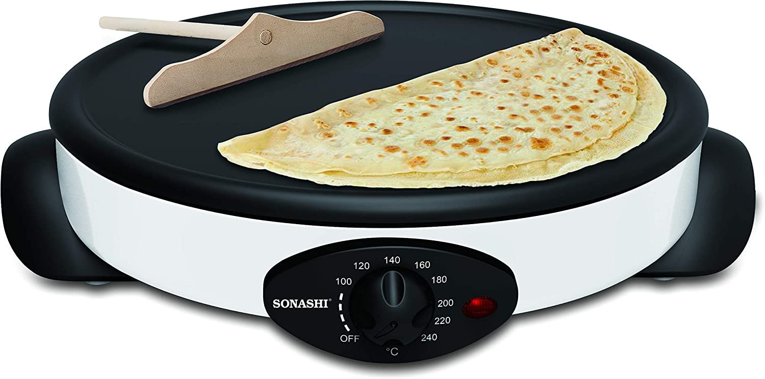 Crêpière Et Machine À Pancakes 2En1 1500W Sonashi SCRM-865