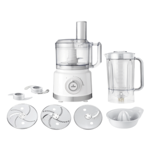 Robot De Cuisine CRISTOR Multi Fonctions -750 W- 2.3 L Bol – 1.5 L Blender – Blanc