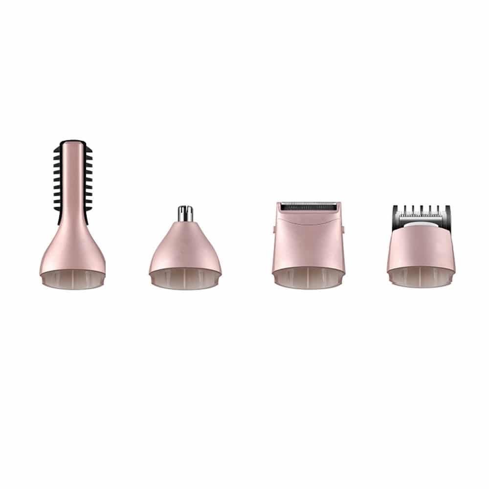 Tondeuse Cheveux Sans Fil Multifonction 10 en 1 Kemei KM-1015 Rose – Image 4