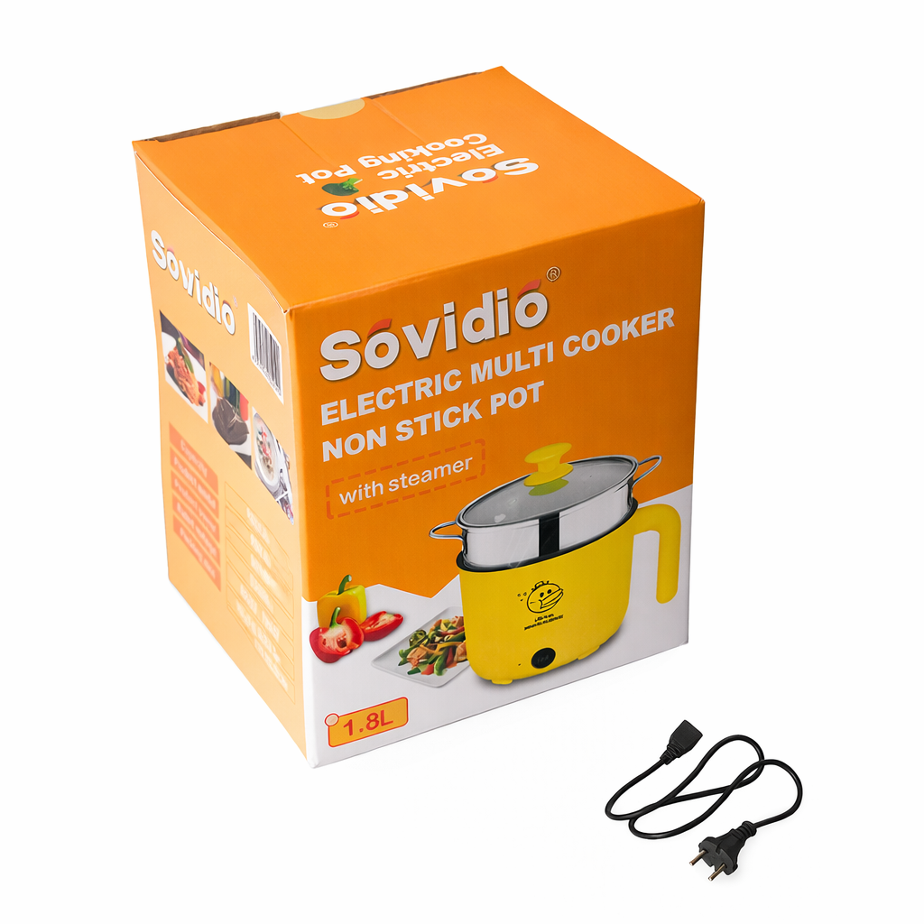 Cuiseur À Vapeur 600w 1.8l Sovidio SD-18 – Image 2