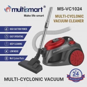 Aspirateur 2 en 1 Multismart Sans Sac Multi-Cyclonique 1600W Multismart MS-VC1024