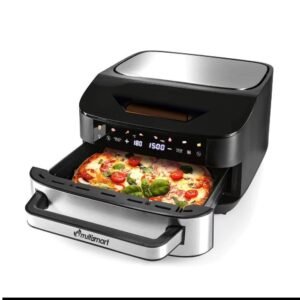 AirFryer inox 2 en 1 – AirFryer et Four a Pizza MultiSmart