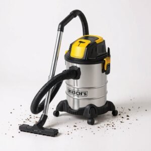 Aspirateur INOX a eau et Poussière Multifonction avec Accessoires 2000 W 20 Litres Heinrich´s Germany HBS 1803