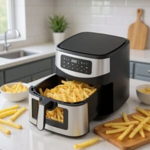 AirFryer inox 9.2 L 1800W  KitchenLab KL579DW