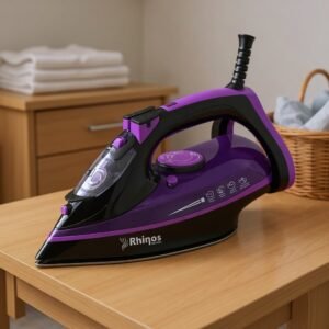 Fer à Repasser a Vapeur Céramique STEAM IRON 2800W Rhinos GTM-31 Mauve