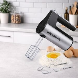 Batteur inox 600 W avec Accessoires Brendmann HM 6154 CB