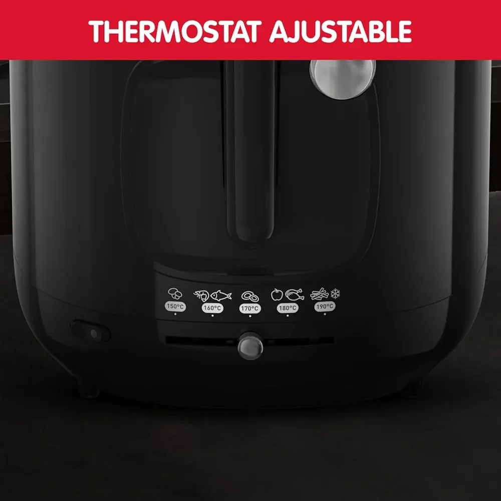 Friteuse Moulinex Classique Mega XXL, 2Kg, 1800W, Inox/Noir - AM480870 – Image 3