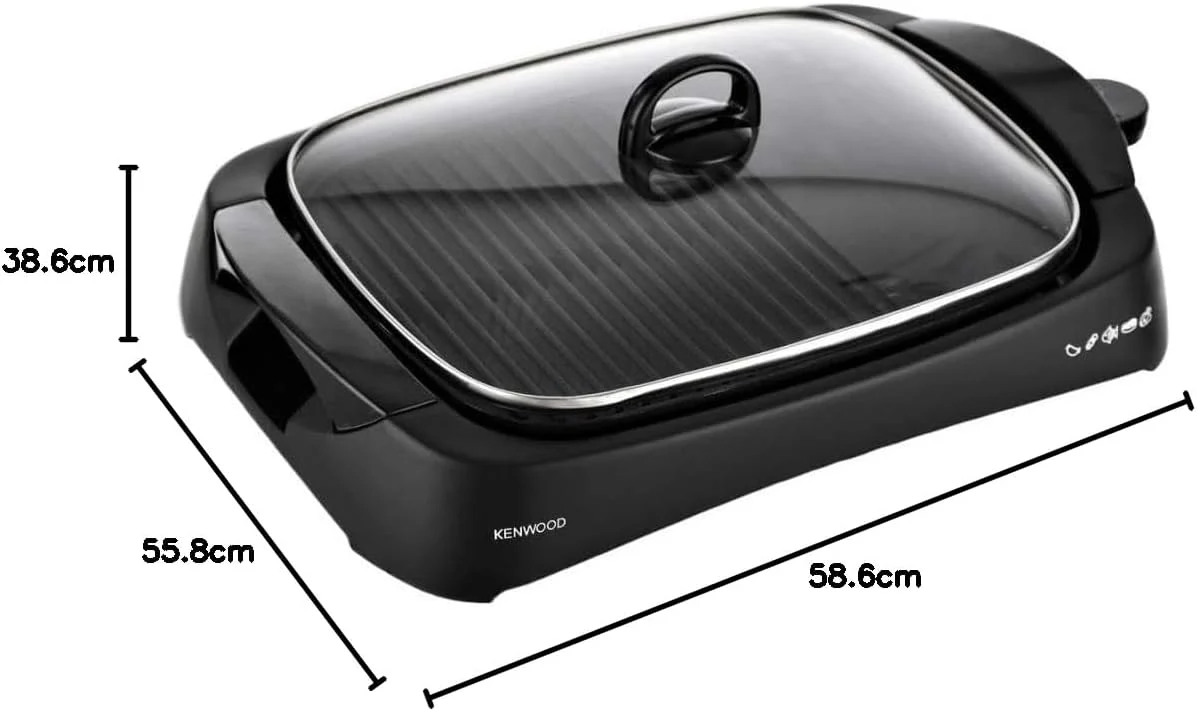Grill À Viande et Légumes De Santé électrique Kenwood original 1700w Kenwood HG230 – Image 7