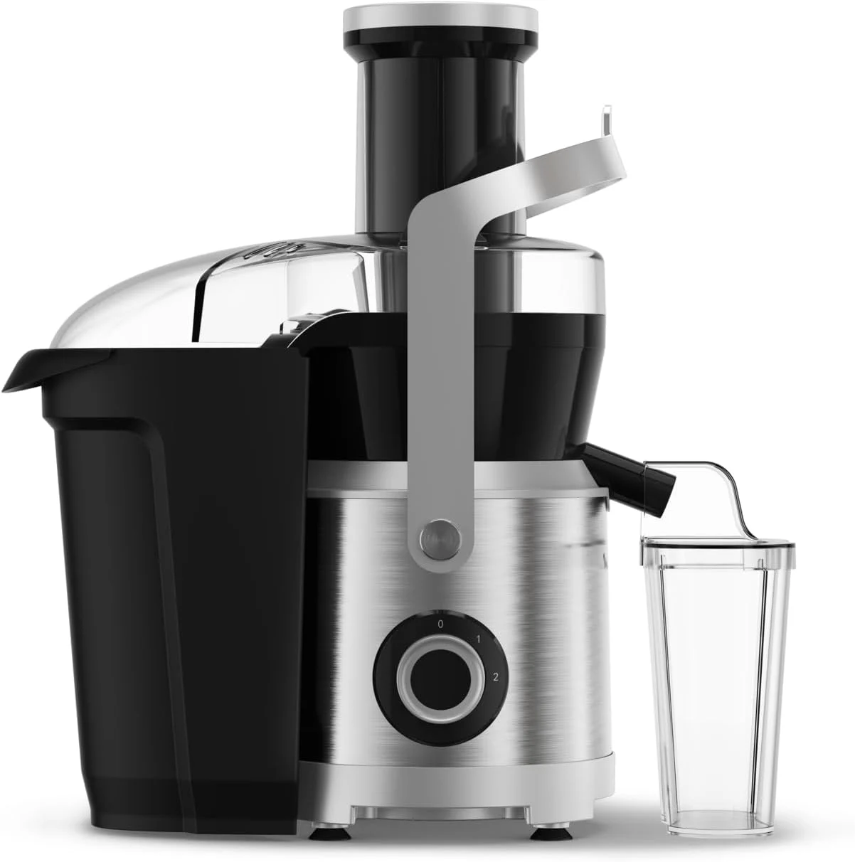 Maison / Cuisine Centrifugeuse De Fruits Et Légumes 0.8L 1000W Avec Large Ouverture 85Mm Et Système Anti-Goutte Nutri XXL Moulinex JU660D30