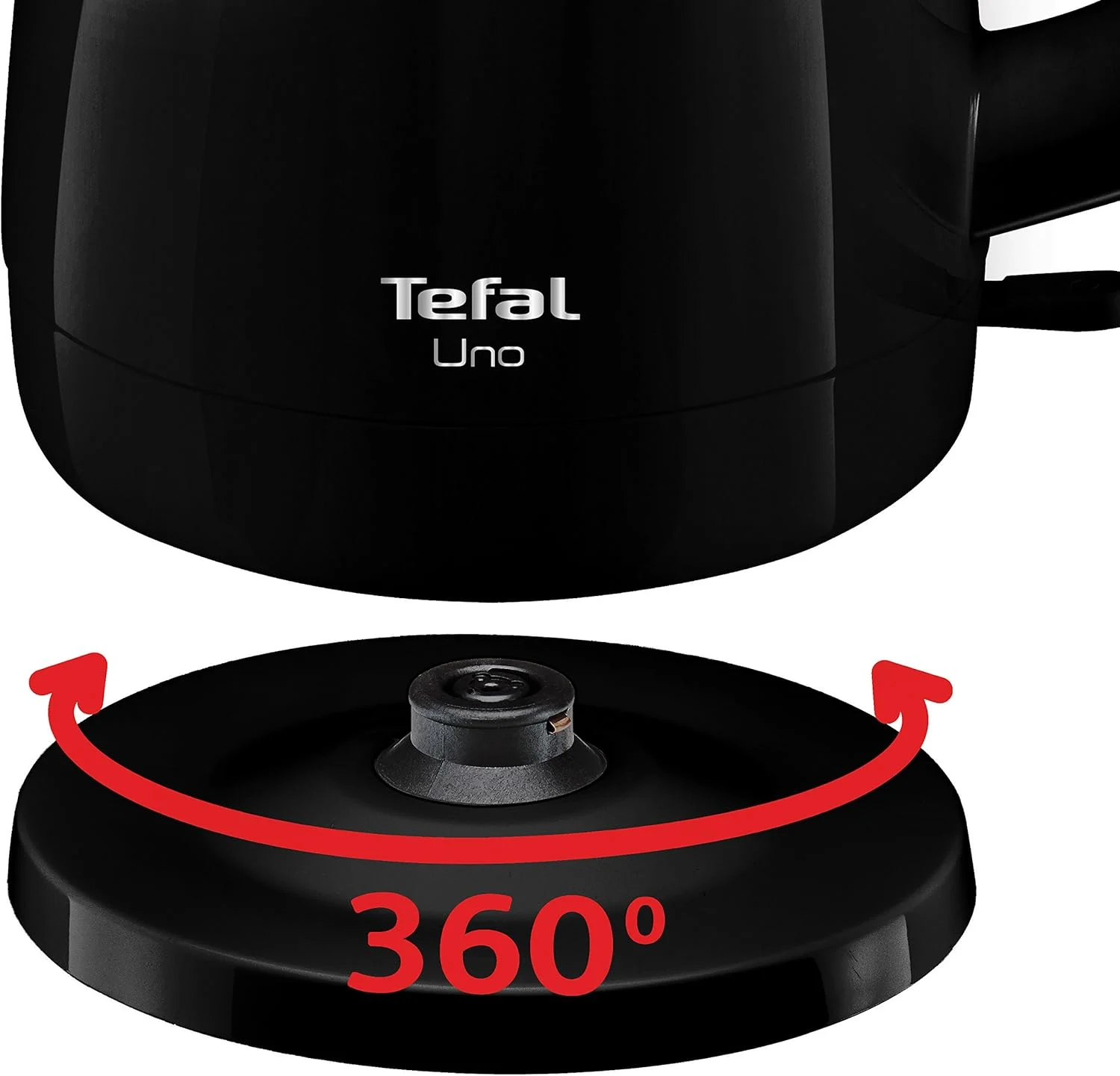 BOUILLOIRE TEFAL Uno 1.5L 2400W KO1508DE NOIR – Image 5