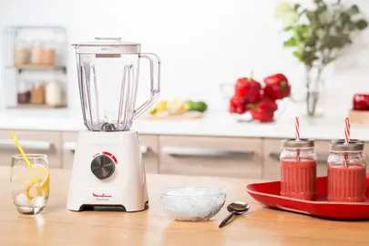 Blender Électrique 600W 2L Avec Broyeur Et Hachoir Inclus Blandforce 2 Moulinex LM423125 – Image 4