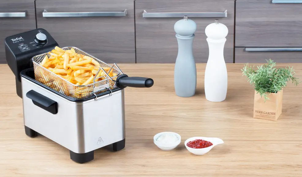 FRITEUSE SEMI-PROFESSIONNELLE TEFAL original -3 L-2200 W- EASY PRO PREMIUM FR338070 – Image 4