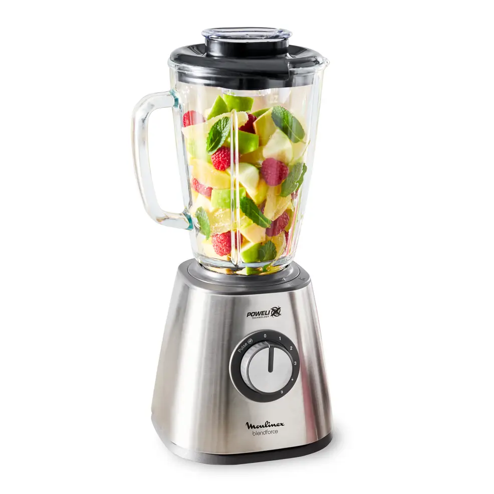 blender Moulinex 800W - 6 vitesses - 1,75L Moulinex original LM439D10 – Image 2