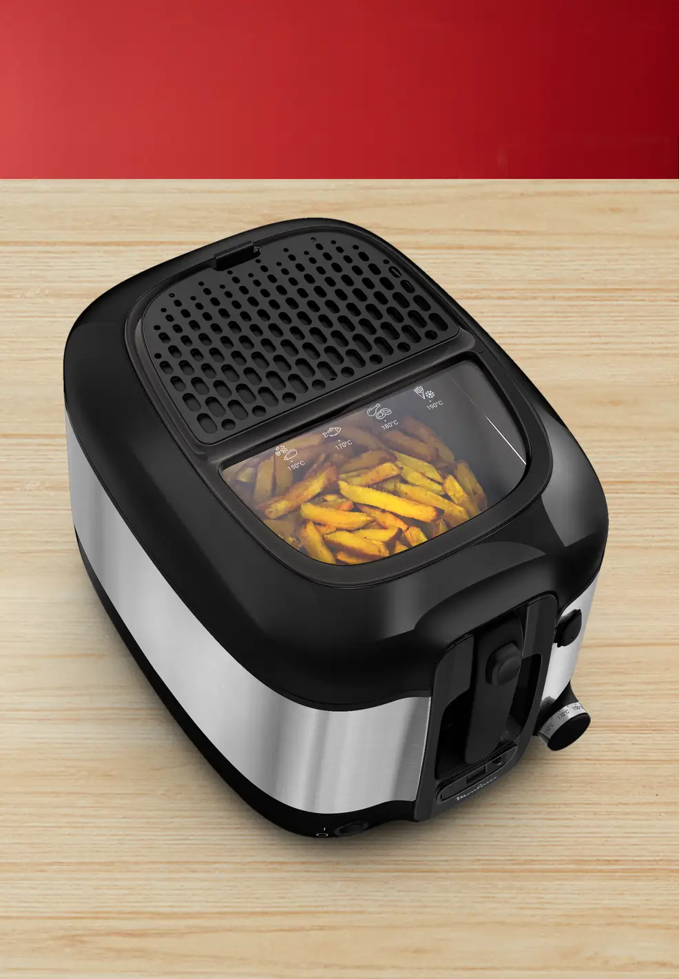 FRITEUSE MOULINEX SUPER UNO 1.5KG INOX/NOIR AM316D10 – Image 3