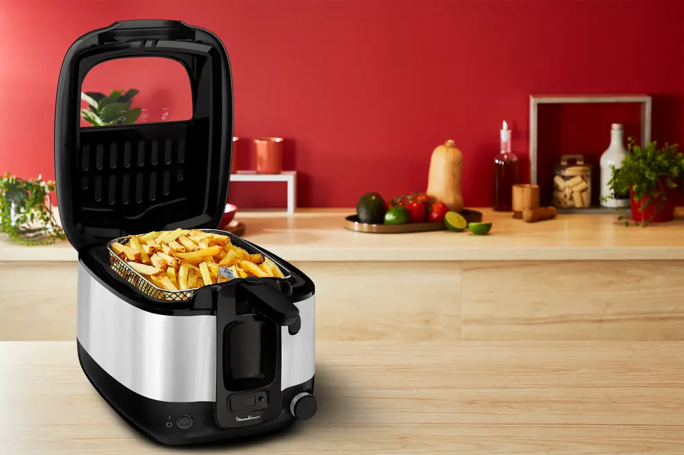 FRITEUSE MOULINEX SUPER UNO 1.5KG INOX/NOIR AM316D10 – Image 5