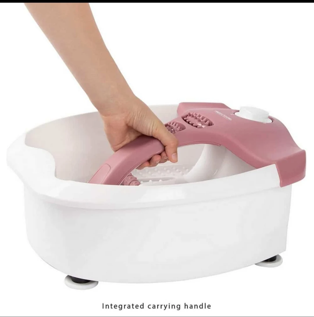 Appareil De Massage Et Bain De Pieds ProfiCare pc-fm3027 Blanc_Bordeaux – Image 2