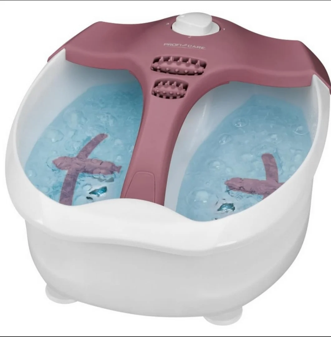 Appareil De Massage Et Bain De Pieds ProfiCare pc-fm3027 Blanc_Bordeaux – Image 6