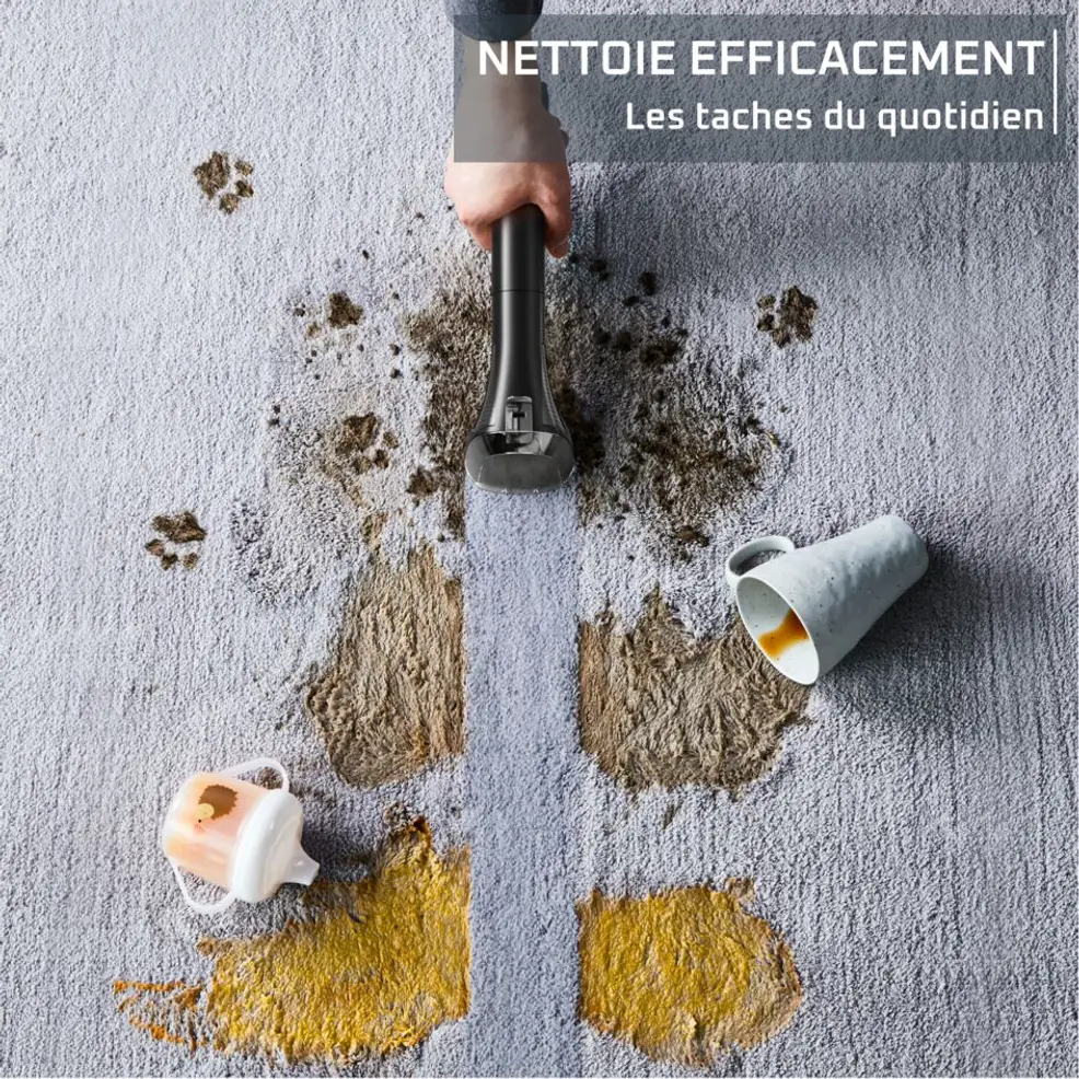 Nettoyeur Détacheur Portable 400W À Réservoir Amovible 1.8L Clean It Rowenta IN5012F0 – Image 4