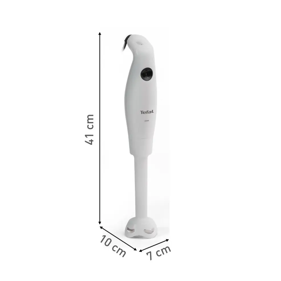 Mixeur Plongeant 350W À Lames Inox Zelkrom Tefal HB12AN10 Blanc – Image 8