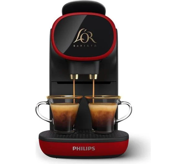 Machine à Café sans Capsules Reconnaissance des Capsules Doubles Philips L’Or Barista Sublime Rouge LM9012/51 – Image 2