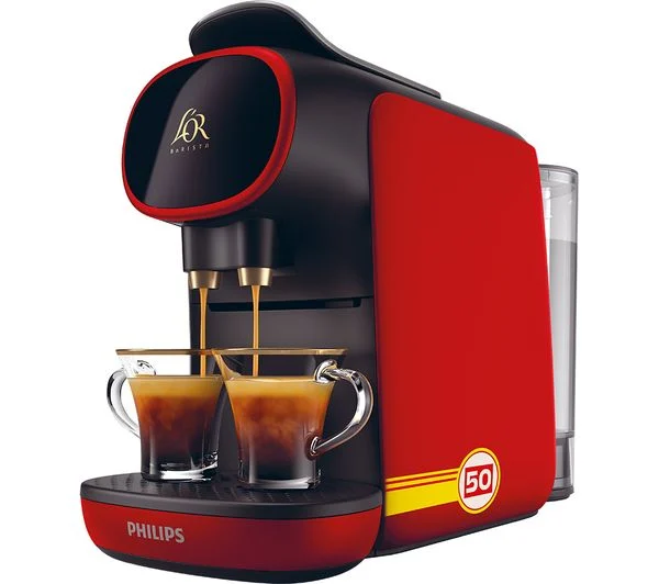 Machine à Café sans Capsules Reconnaissance des Capsules Doubles Philips L’Or Barista Sublime Rouge LM9012/51