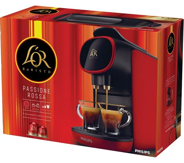 Machine à Café sans Capsules Reconnaissance des Capsules Doubles Philips L’Or Barista Sublime Rouge LM9012/51 – Image 5