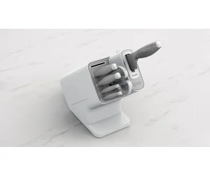 Ensemble de 6 couteaux Ninja StaySharp en acier inoxydable avec affûteur intégré, K62006EUWH – Image 2