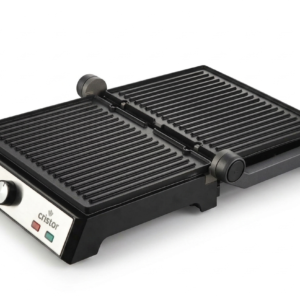 Panineuse et Grille Electrique Cristor 2000W Noir Inox KGL611XB